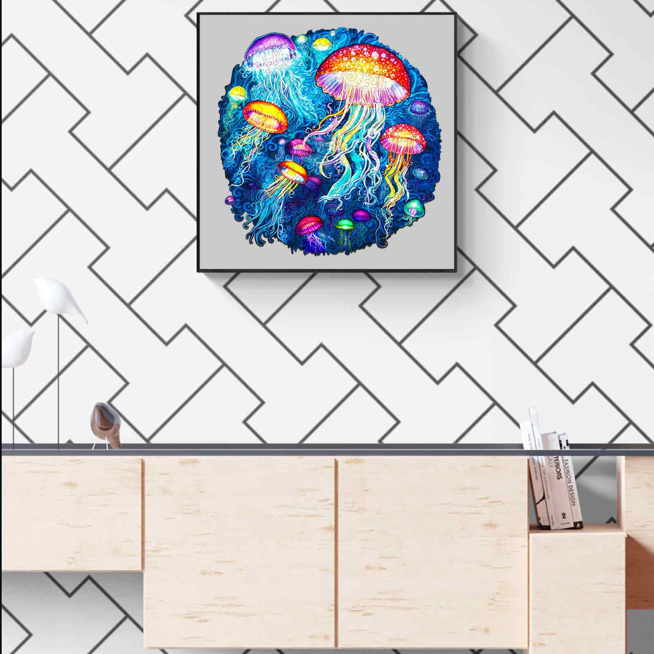Colorful Jellyfish
