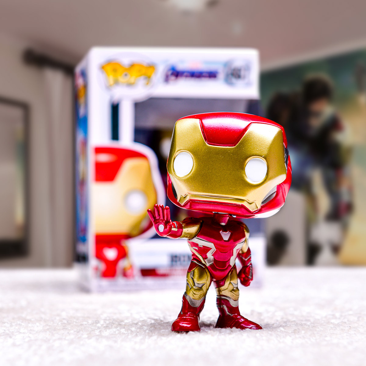 Funko POP figurka - Avengers Endgame Bobble-Head Iron Man