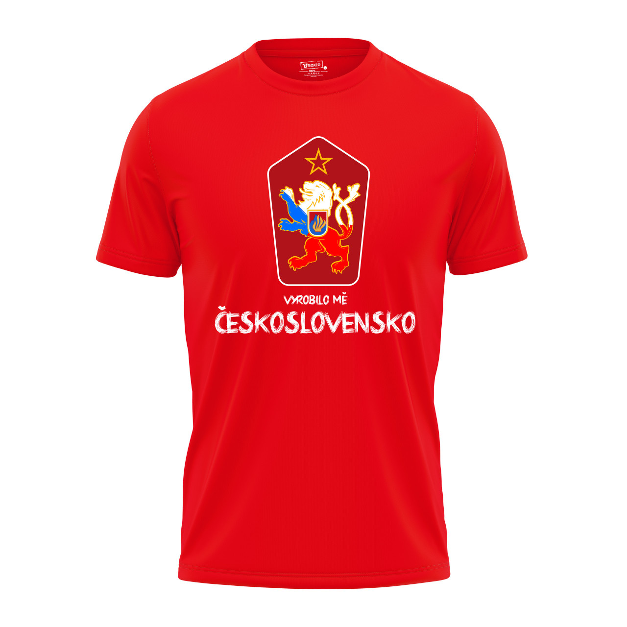 Pánské tričko s potiskem “Vyrobilo mě Československo”