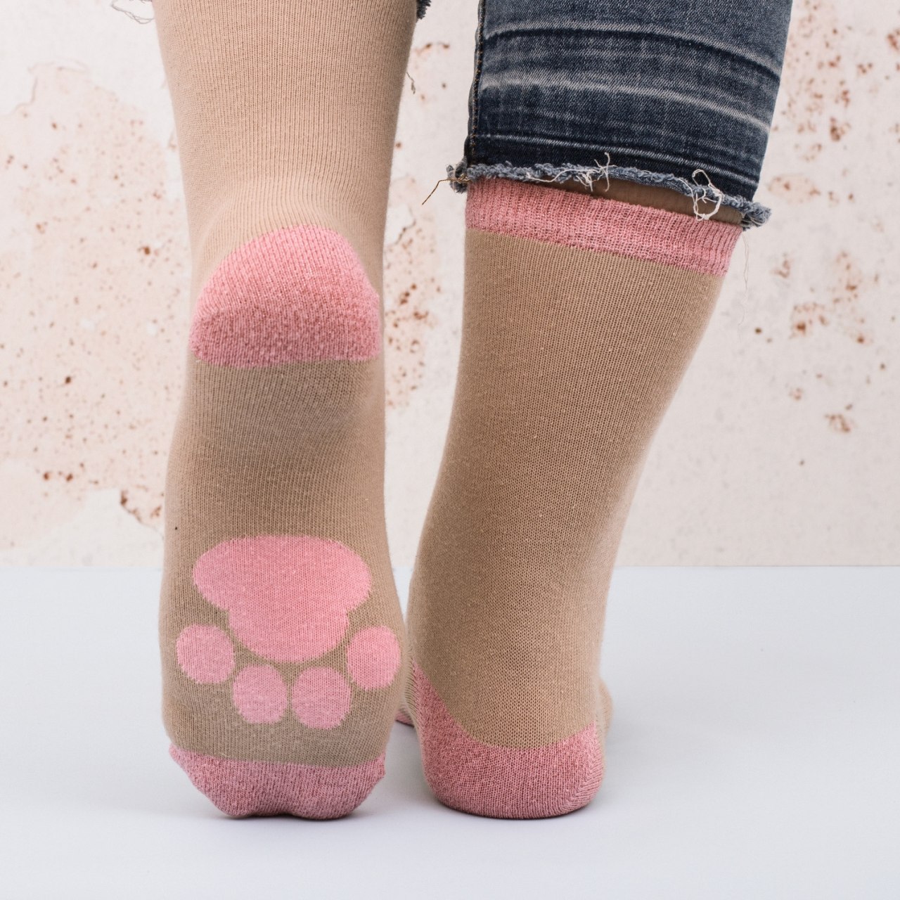 Hrnek s ponožkami - Pink Cupcake (1002360)