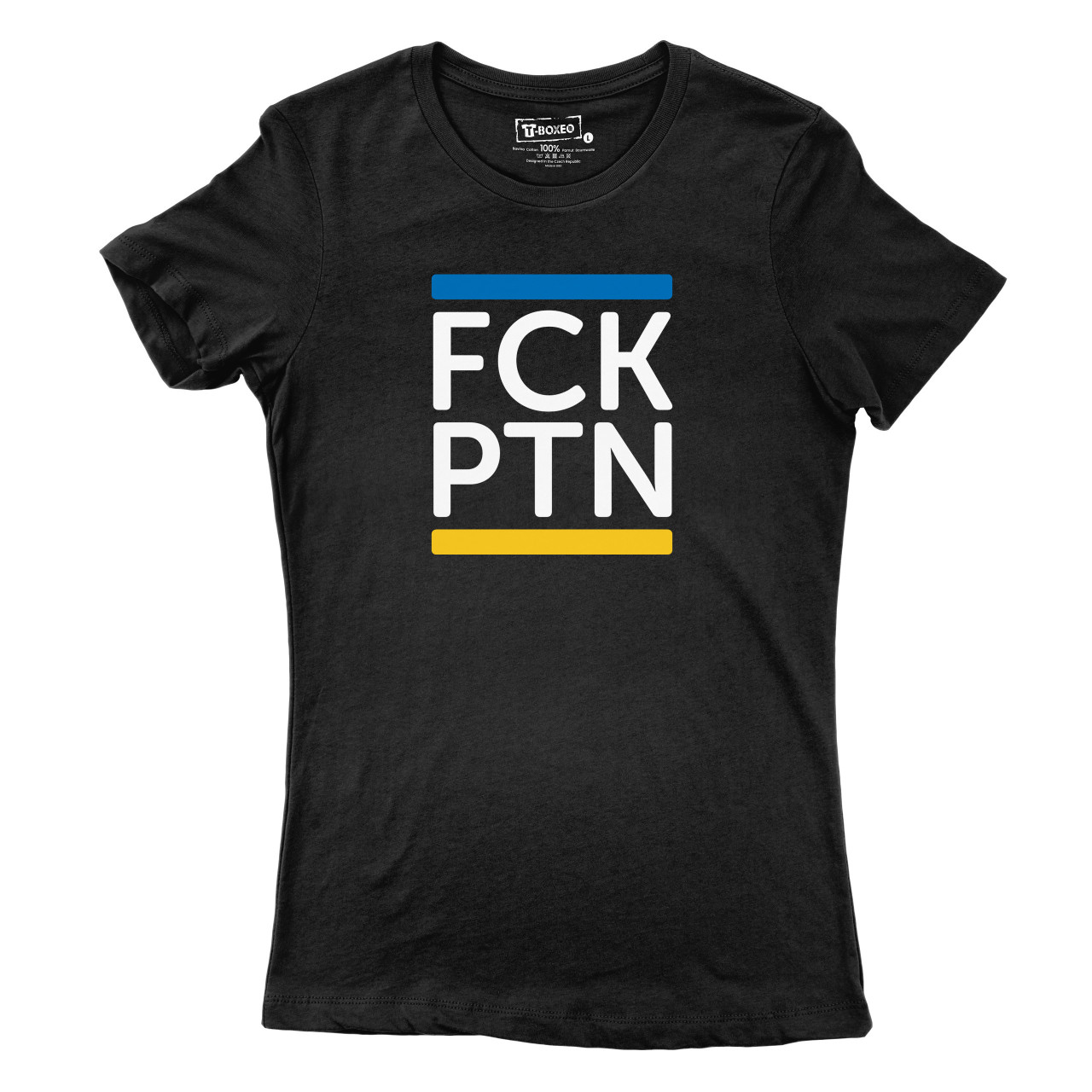 Dámské tričko s potiskem “FCK PTN”