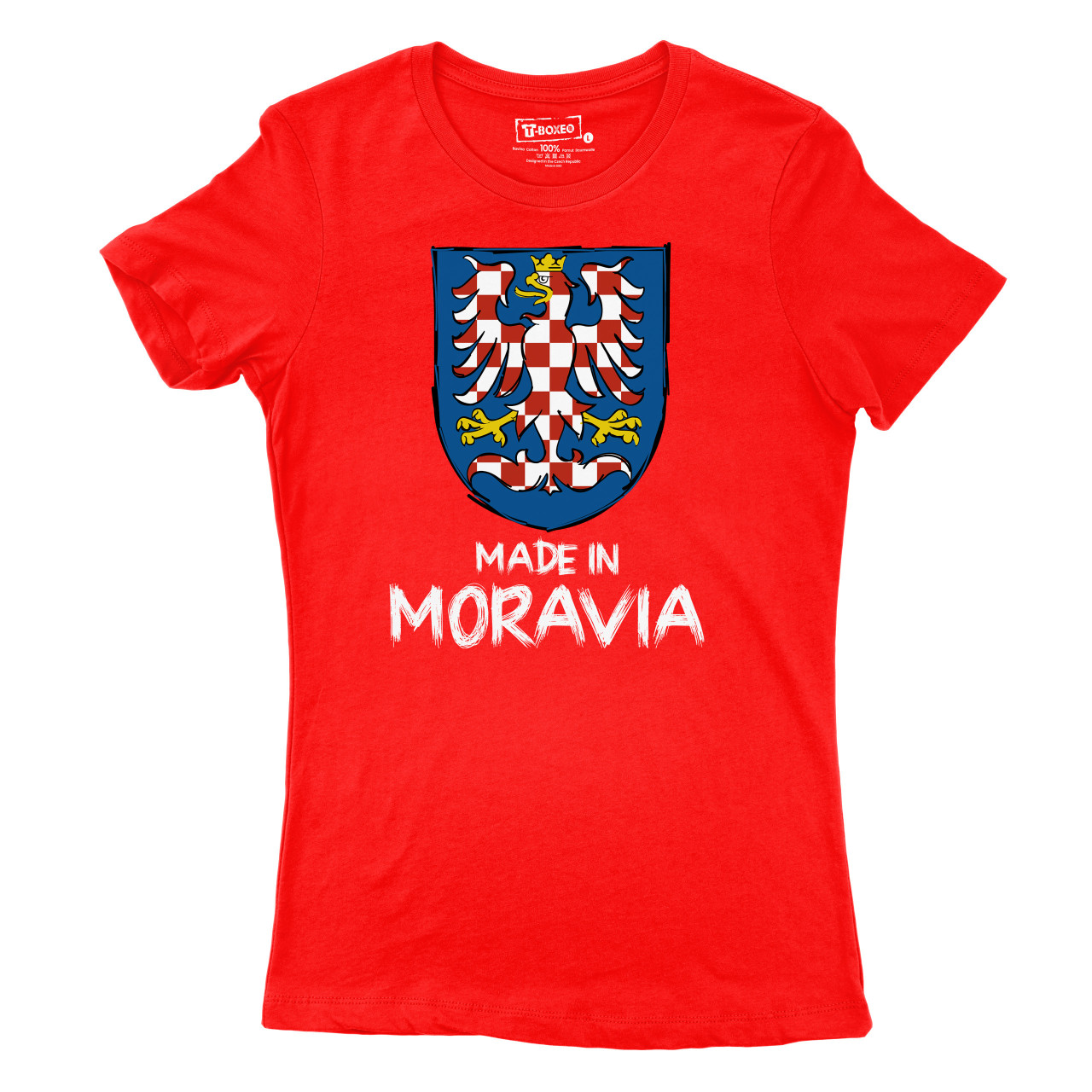 Dámské tričko s potiskem “Made in Moravia” 