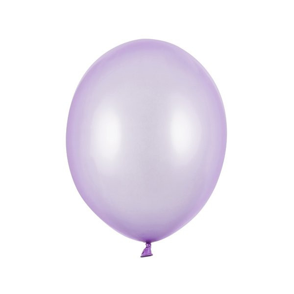 Latexový balónek - Metalická levandulová 27cm 100 ks