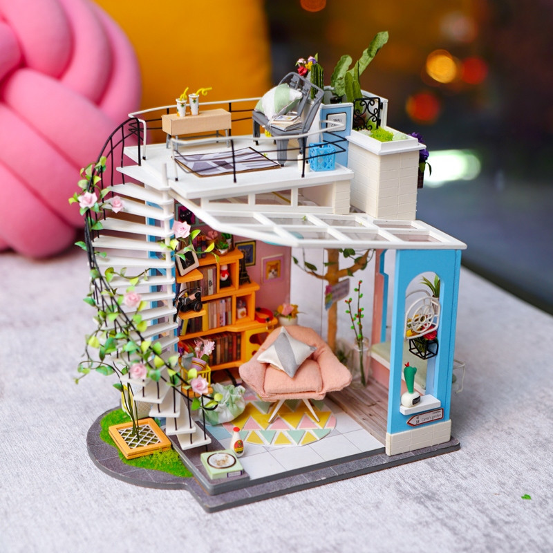 DIY model Dořina loftového bytu