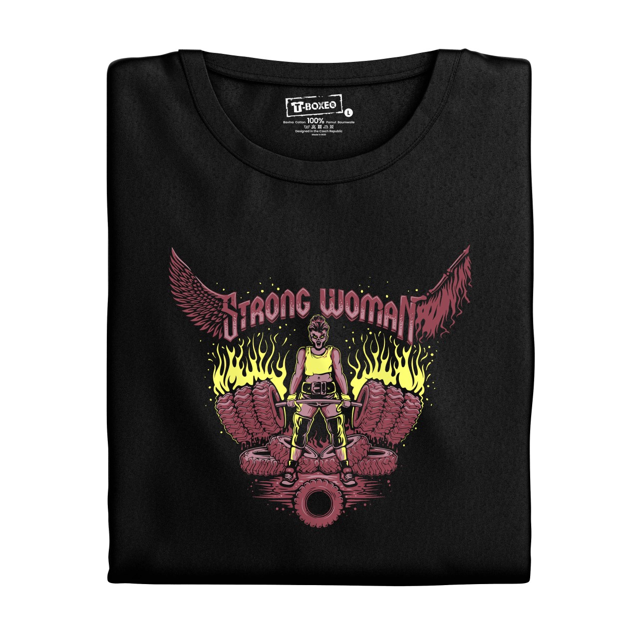 Dámské tričko s potiskem “Strong Woman”