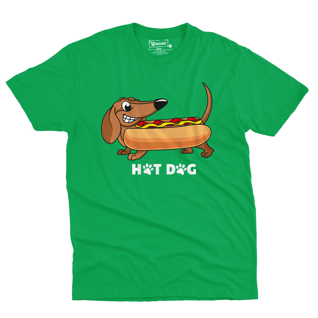 Pánské tričko s potiskem “Hot Dog”