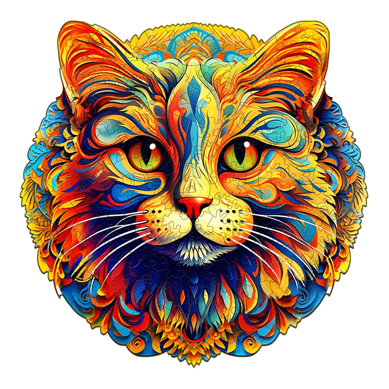 Colorful cat