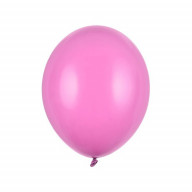 Latexový balónek - Pastelová fuchsia 27cm - 50 ks