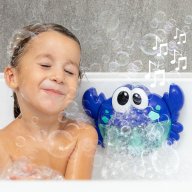 Hudební krab s mýdlovými bublinami