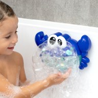 Hudební krab s mýdlovými bublinami