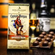 Hexagon plný specilait s alkoholem - Modrý