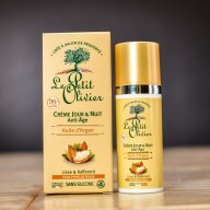 Regenerační denní a noční krém Le Petit Olivier s arganovým olejem 50 ml