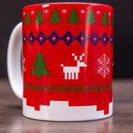 Vánoční stromeček s kotěm Chi XXL