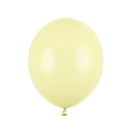 Latexový balónek - Pastelová žlutá světlá 27cm - 100 ks