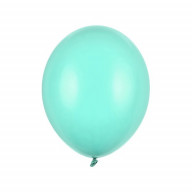 Latexový balónek - Pastelová mint 27cm - 10 ks