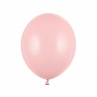 Latexový balónek - Pastelová opál růžová 27cm - 100 ks