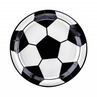 Papírový talíř - Fotbal 18cm 6ks