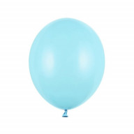 Latexový balónek - Pastelová modrá světlá 27cm - 10ks