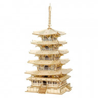3D model buddhistické pagody