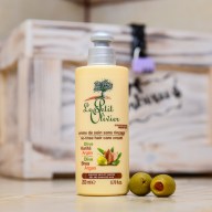 Le Petit Olivier - bezoplachový pečující krém na vlasy - oliva, bambucké máslo, arganový olej 200ml