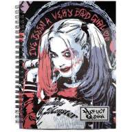Blok/zápisník A5 kroužková vazba - DC Comics Harley Quinn