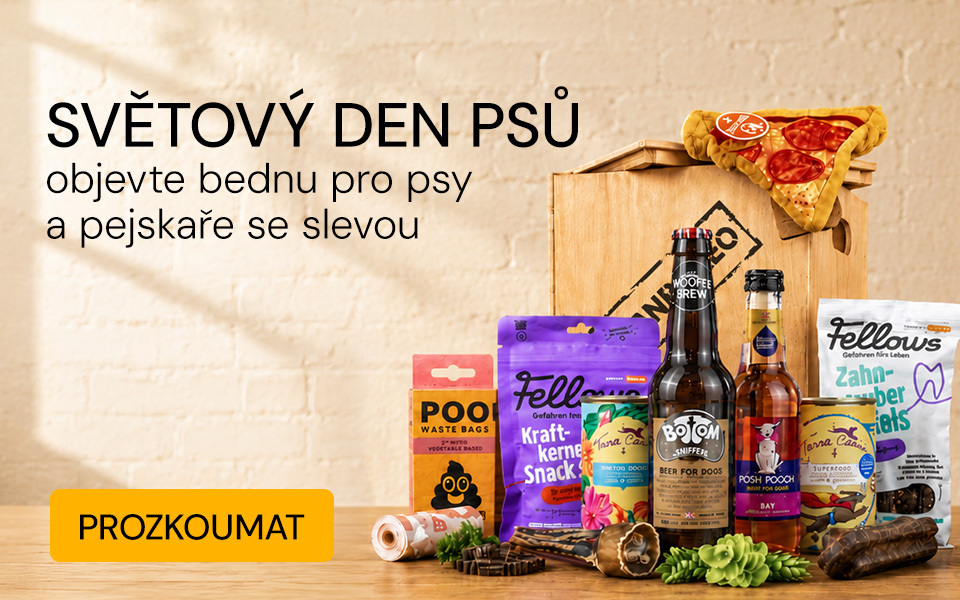 Bedna pro psy a pejskaře