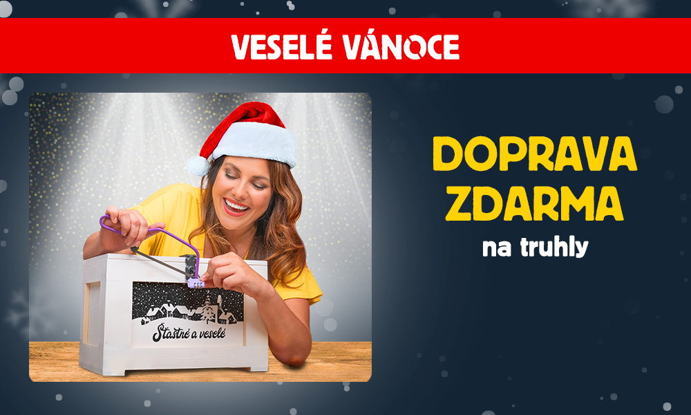 Kategorie Truhly se zámečkem - Veselé Vánoce + doprava zdarma