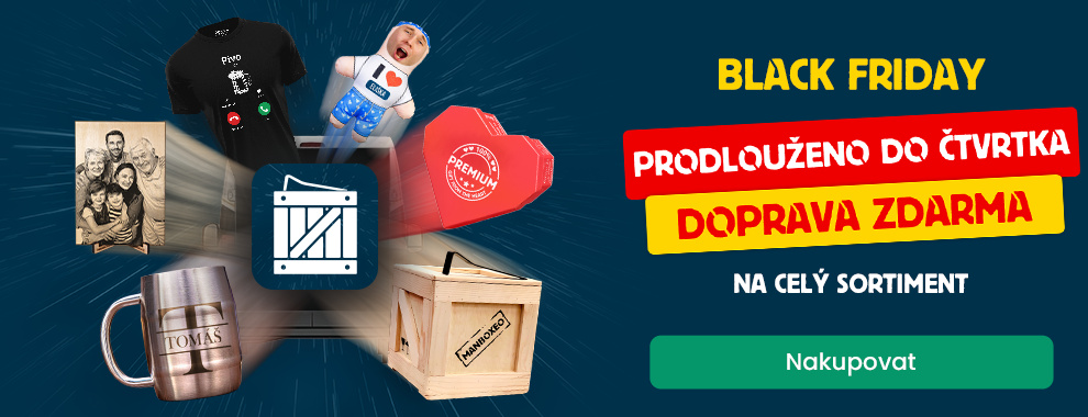 Black Friday doprava zdarma