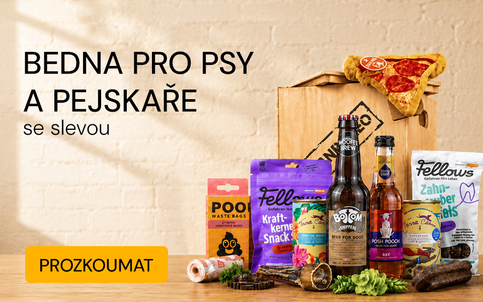 Bedna pro psy a pejskaře