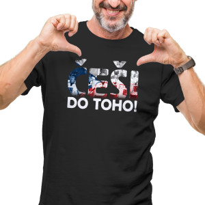 Tričko s potiskem “Češi, do toho”