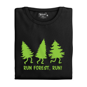 Tričko s potiskem “Run, forest, run”