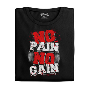 Pánské tričko s potiskem “No Pain, No Gain”