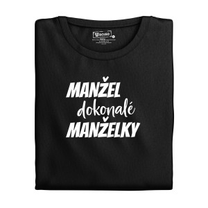 Pánské tričko s potiskem “Manžel dokonalé manželky”