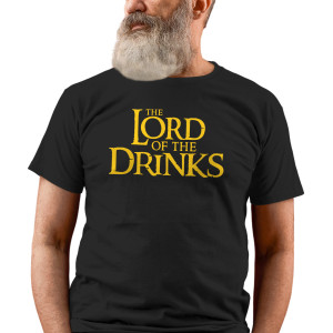 Pánské tričko s potiskem “Lord of the Drinks”