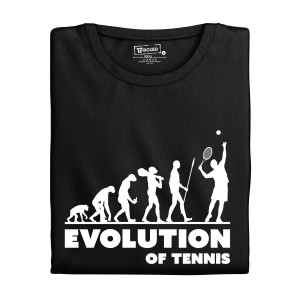 Tričko s potiskem "Evolution of Tennis"