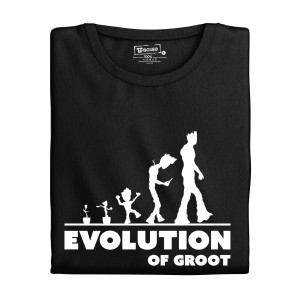 Tričko s potiskem "Evolution of Groot"