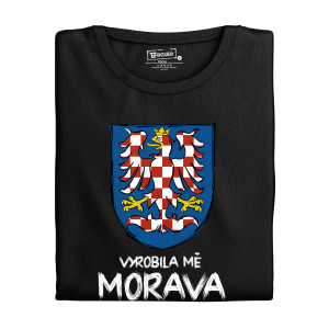 Tričko s potiskem “Vyrobila mě Morava”