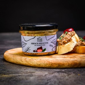 Rillette z jeleního masa s divokým kořením 170 g – Mr.HomeMade