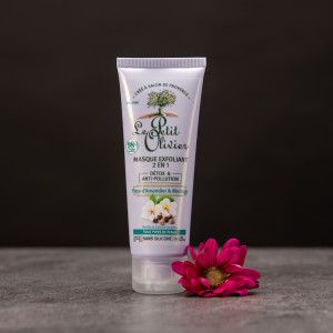 Exfoliační maska a Peeling 2v1 - Mandlový květ a Moringa, 75ml