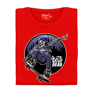 Pánské tričko s potiskem “Skate Will Not Dead"