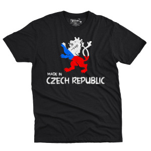 Tričko s potiskem ”Made in Czech Republic”