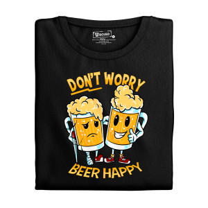 Pánské tričko s potiskem “Don’t Worry, Beer Happy”