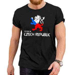 Tričko s potiskem ”Made in Czech Republic”