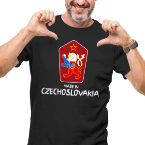 Tričko s potiskem “Made in Czechoslovakia”