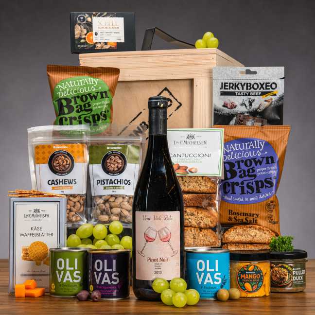 Bedna s červeným vínem XXL