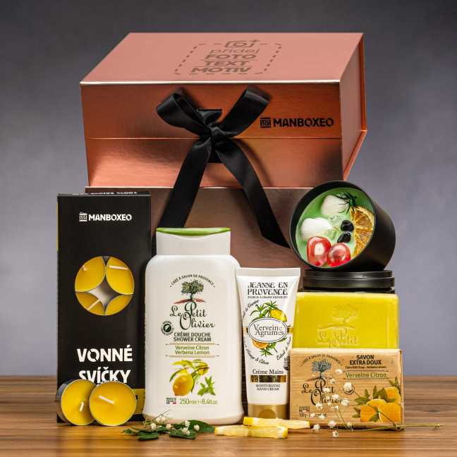 Giftboxeo pro ženu - S luxusní kosmetikou citrusy & verbena