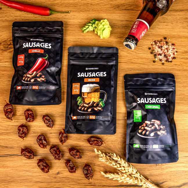 Výhodný set uzených klobásek