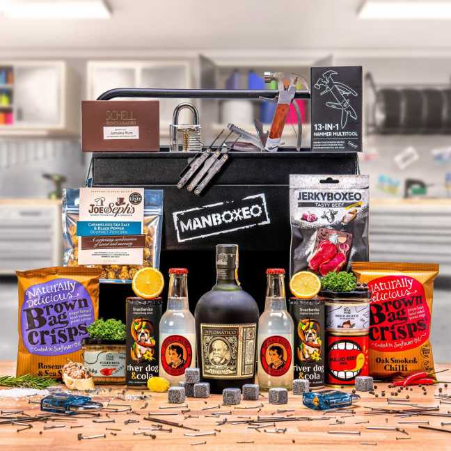 Toolboxeo s rumem Diplomatico + Multitool