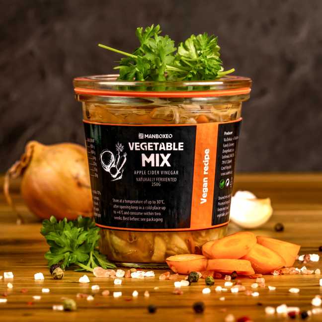 Přírodně prokvašený mix zeleniny