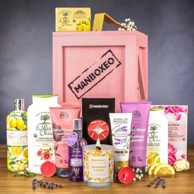 Bedna s luxusní kosmetikou MIX